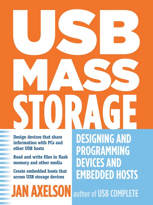 Title details for USB Mass Storage by Jan Axelson - Available